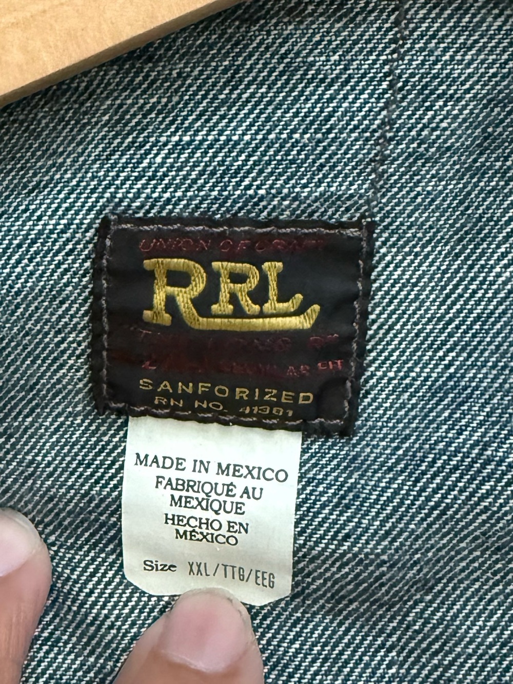 RRL Lot 271 Trucker Jacket - Leeland Wash - Picture 14 of 14